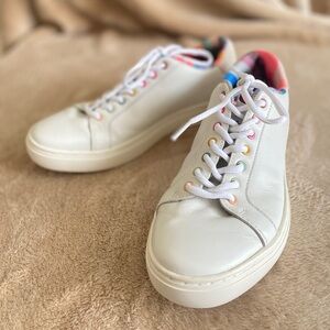 PAUL SMITH Lapin Leather Ecas Sneakers Size women 6.5 (37EU) White